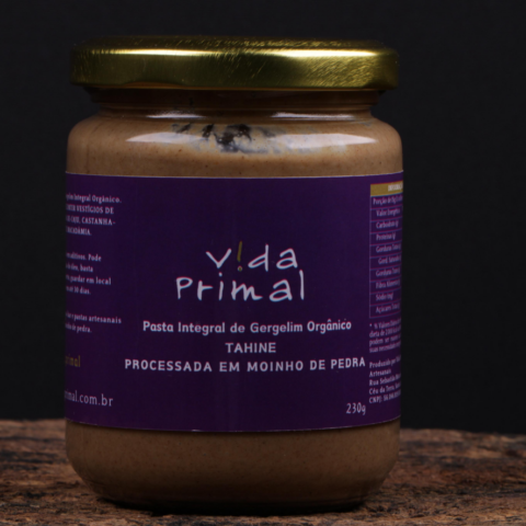PASTA DE GERGELIM ORGÂNICO INTEGRAL – TAHINE 230g